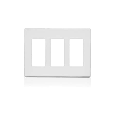 Leviton Wallplates 1 G Dec Screwless Wlplt Wht 80311-SW